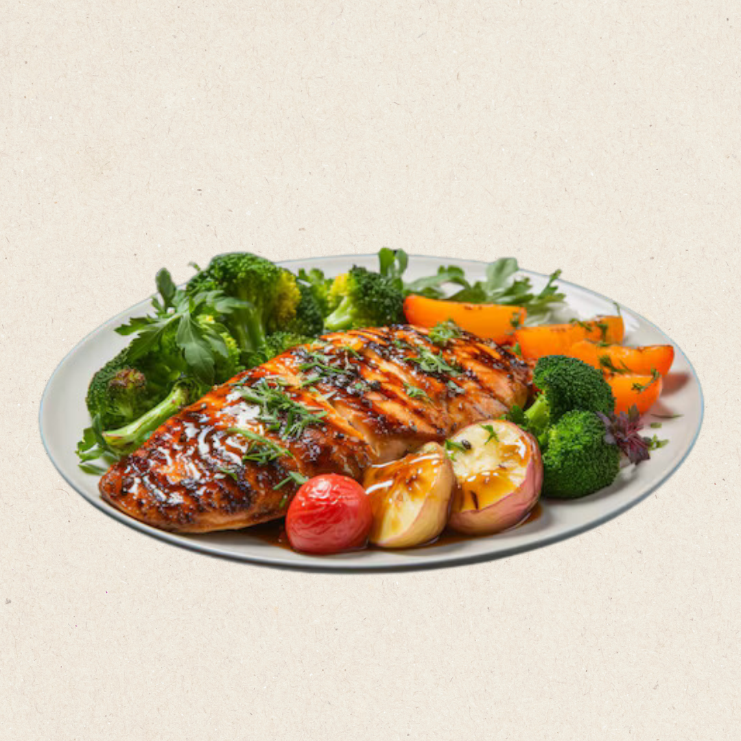 Grilled Chicken w/Steamed Vegetables
